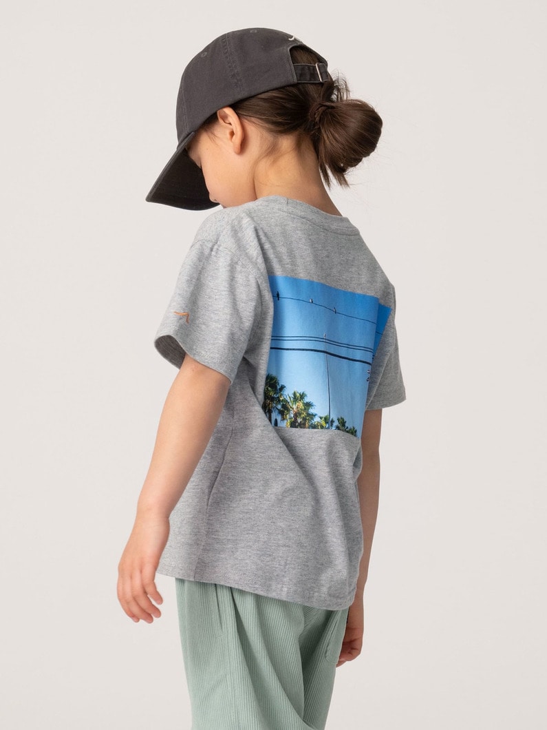 フォト プリント ティー（グレー/100-140cm） 詳細画像 gray 3