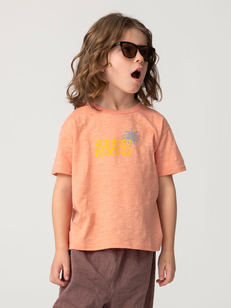 サマー フォーエバー ティー（アイボリー/オレンジ/ブルー/100-140cm） 詳細画像 orange 1