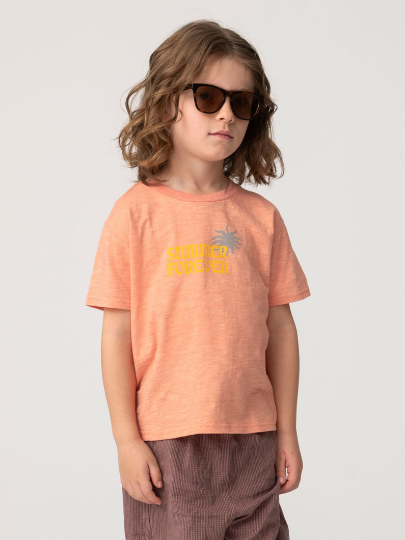 サマー フォーエバー ティー（アイボリー/オレンジ/ブルー/100-140cm） 詳細画像 orange 2