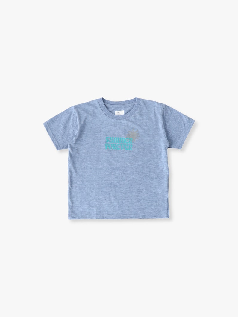 サマー フォーエバー ティー（アイボリー/オレンジ/ブルー/100-140cm） 詳細画像 blue