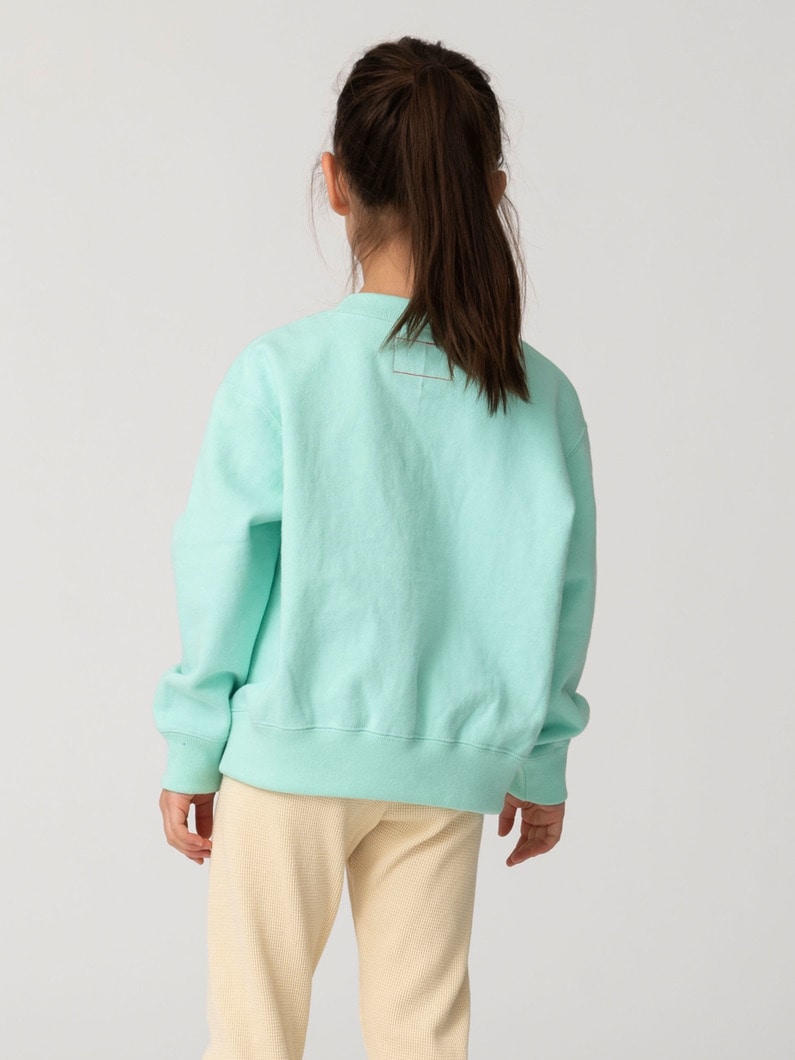 ニューイヤー スウェット シャツ（ホワイト/ミント/100-140cm） 詳細画像 mint 3