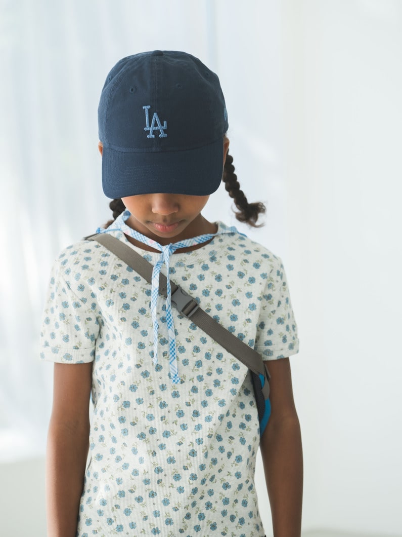 フラワー プリント ティー（オートミール/ピンク/ブルー/100-140cm） 詳細画像 oatmeal 2