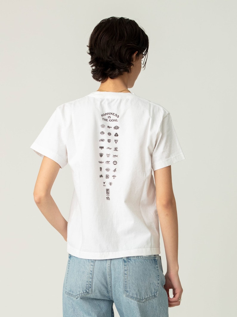 B1 チーム ロゴ ティー（130-150cm） 詳細画像 white 5