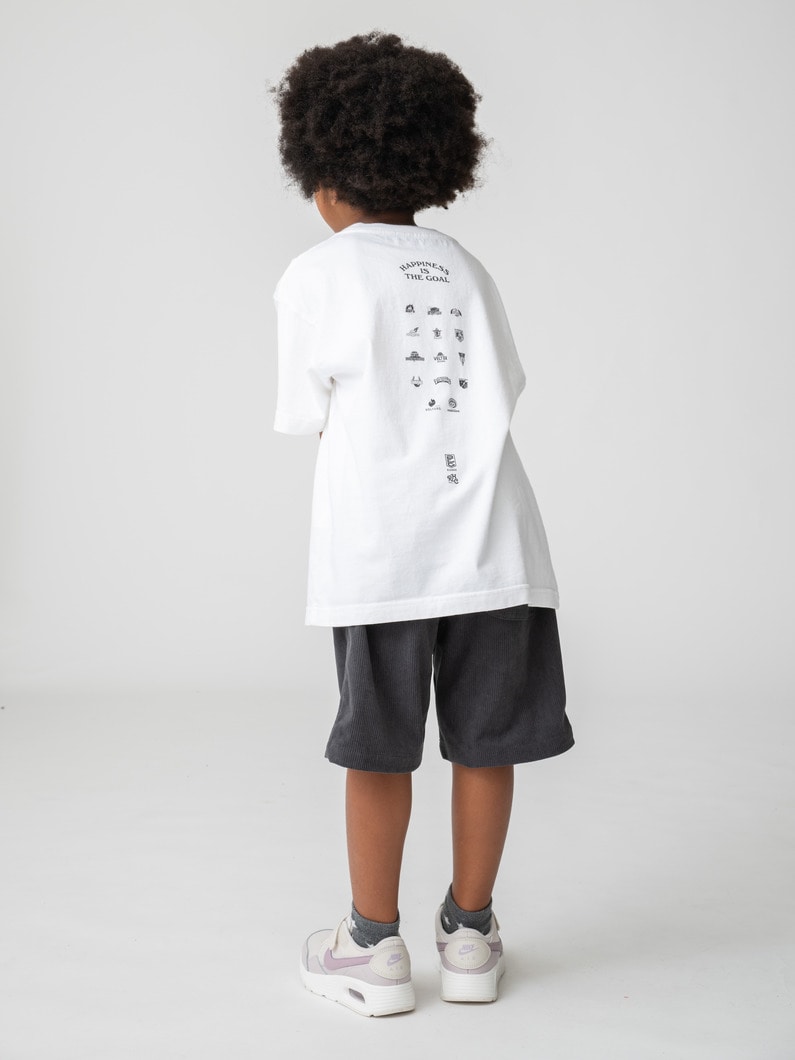 B2 チーム ロゴ ティー（130-150cm） 詳細画像 white 2