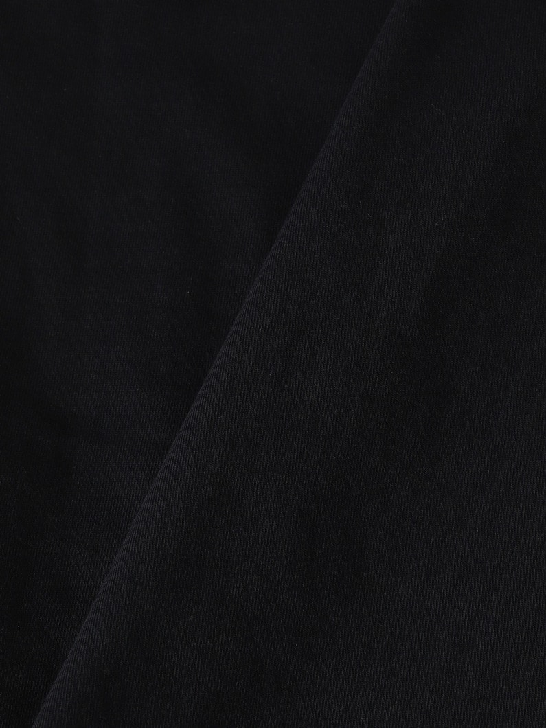 ロゴ プリント コットン ティー（4-10Y） 詳細画像 black 3