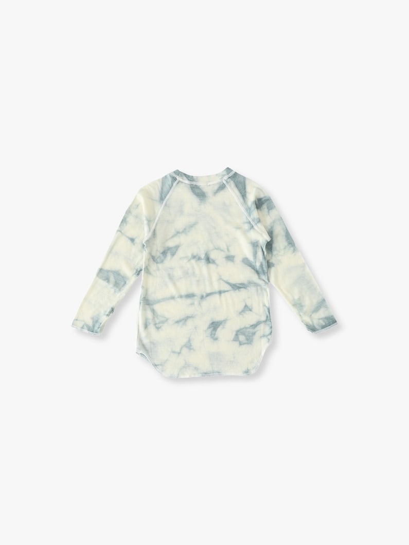 タイニー ウール ロングスリーブ ティー（グリーン/110-120cm） 詳細画像 green 1