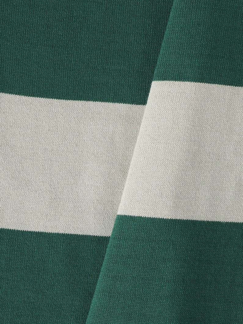 ツートーン ストライプ ロングスリーブ ティー（110-130cm） 詳細画像 multi 3