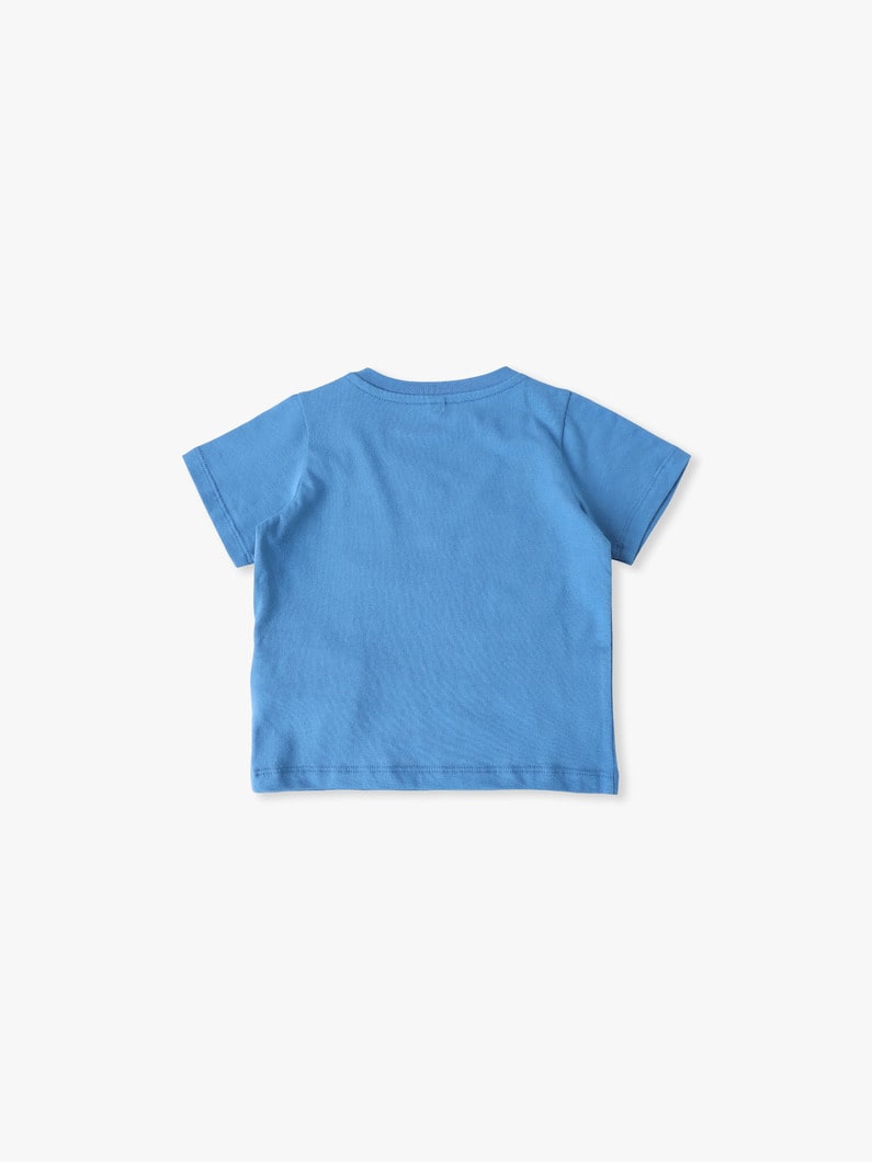 アイモチーフ プリント ティー（12-18M） 詳細画像 blue 1
