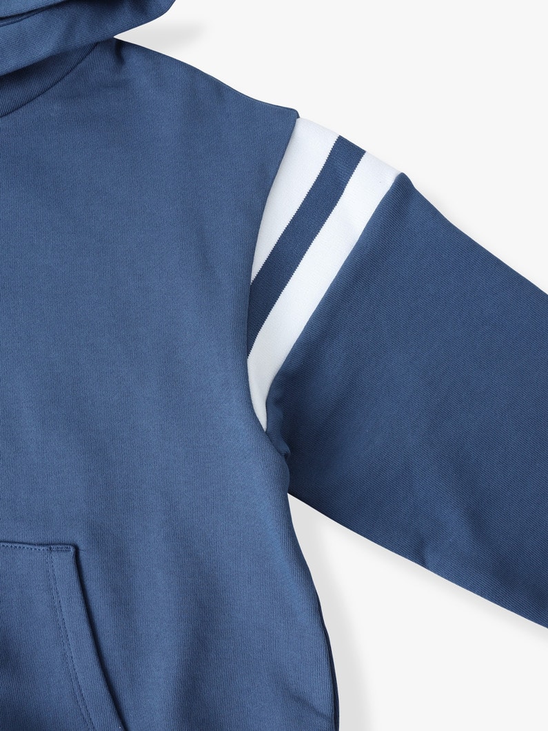 ツーライン フーディー（ブルー/4-10Y） 詳細画像 blue 2