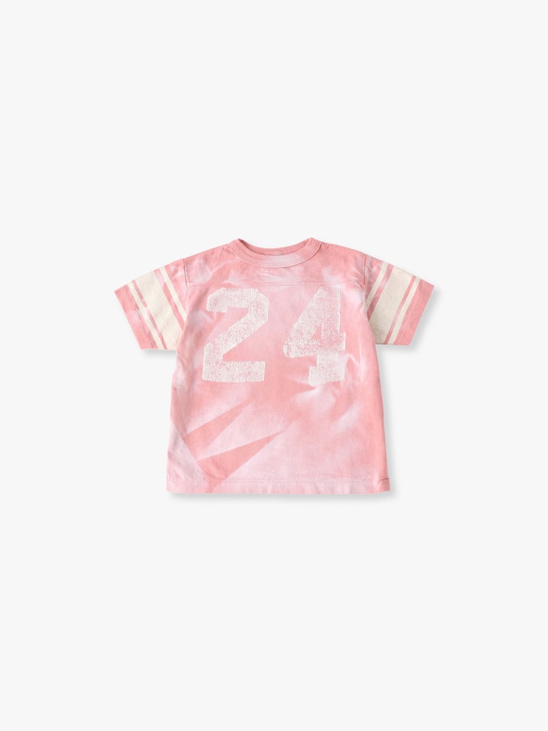 ヴィンテージ ライク コットン ティー（ピンク/105-125cm） 詳細画像 pink 1