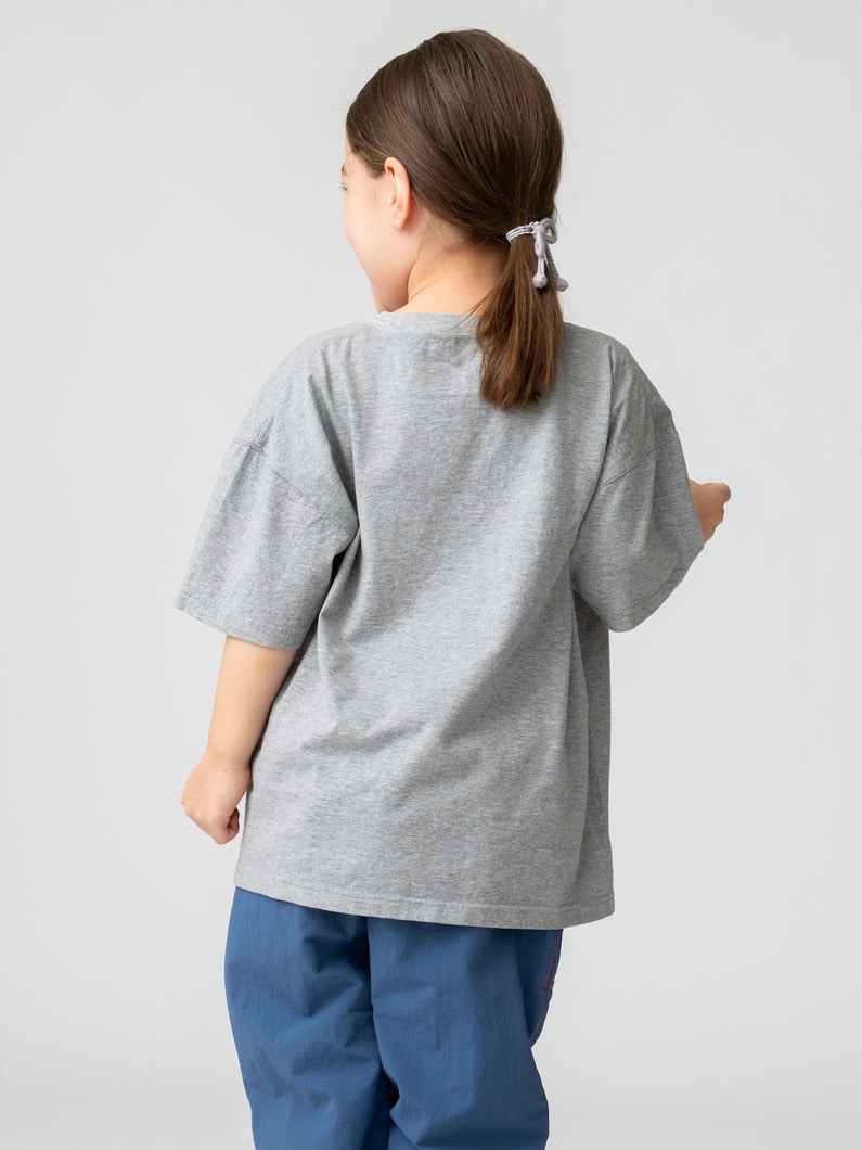 ビー ブレイバー ビッグ ティー（ライトピンク/グレー/90-160cm） 詳細画像 gray 3