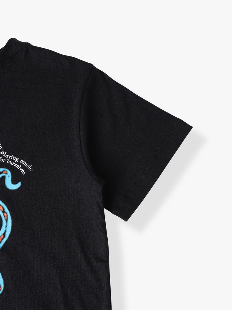 オクトパス グラフィック ティー（110-145cm） 詳細画像 black 2