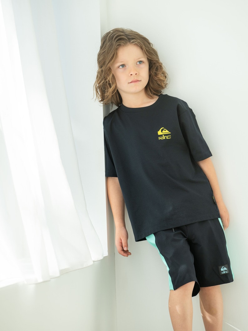 グラッシー クロス サーフ ティー （ピンク/イエロー/ブルー/120-160cm） 詳細画像 yellow 1