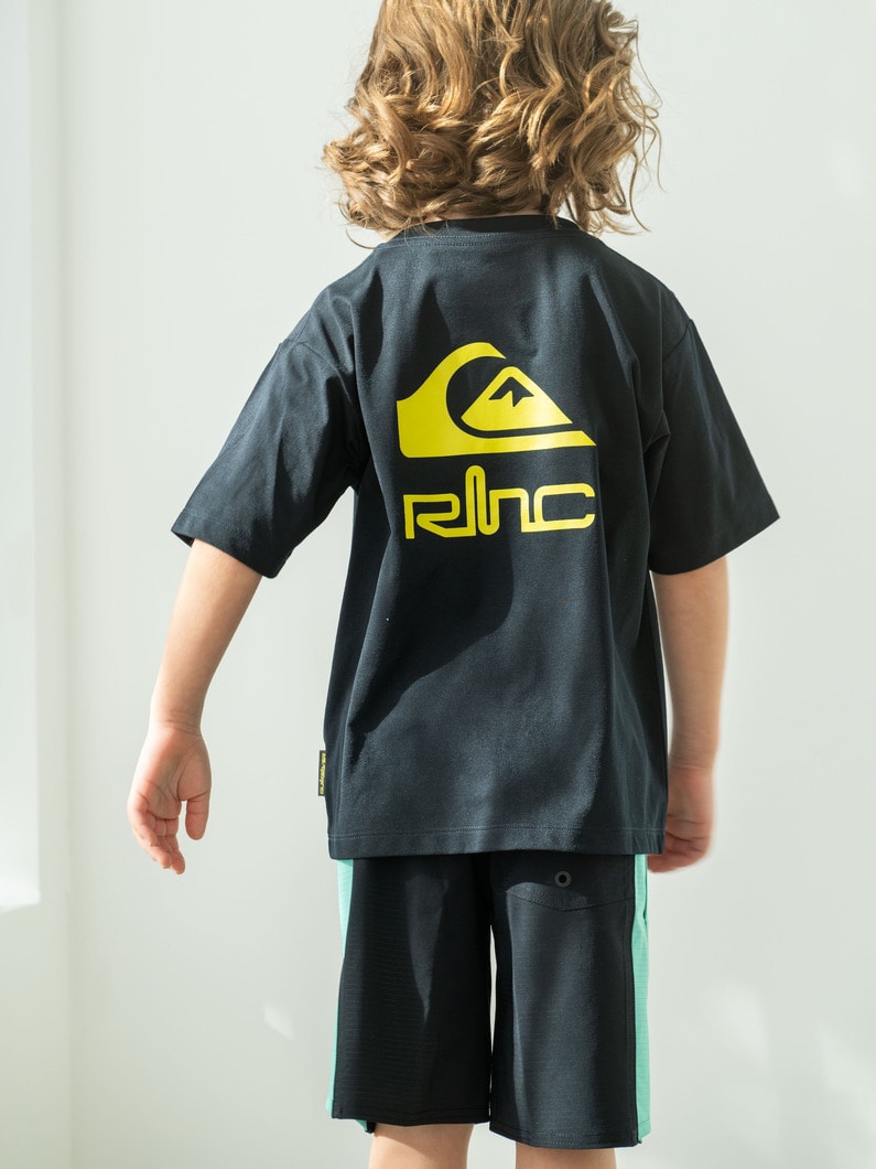 グラッシー クロス サーフ ティー （ピンク/イエロー/ブルー/120-160cm） 詳細画像 yellow 2