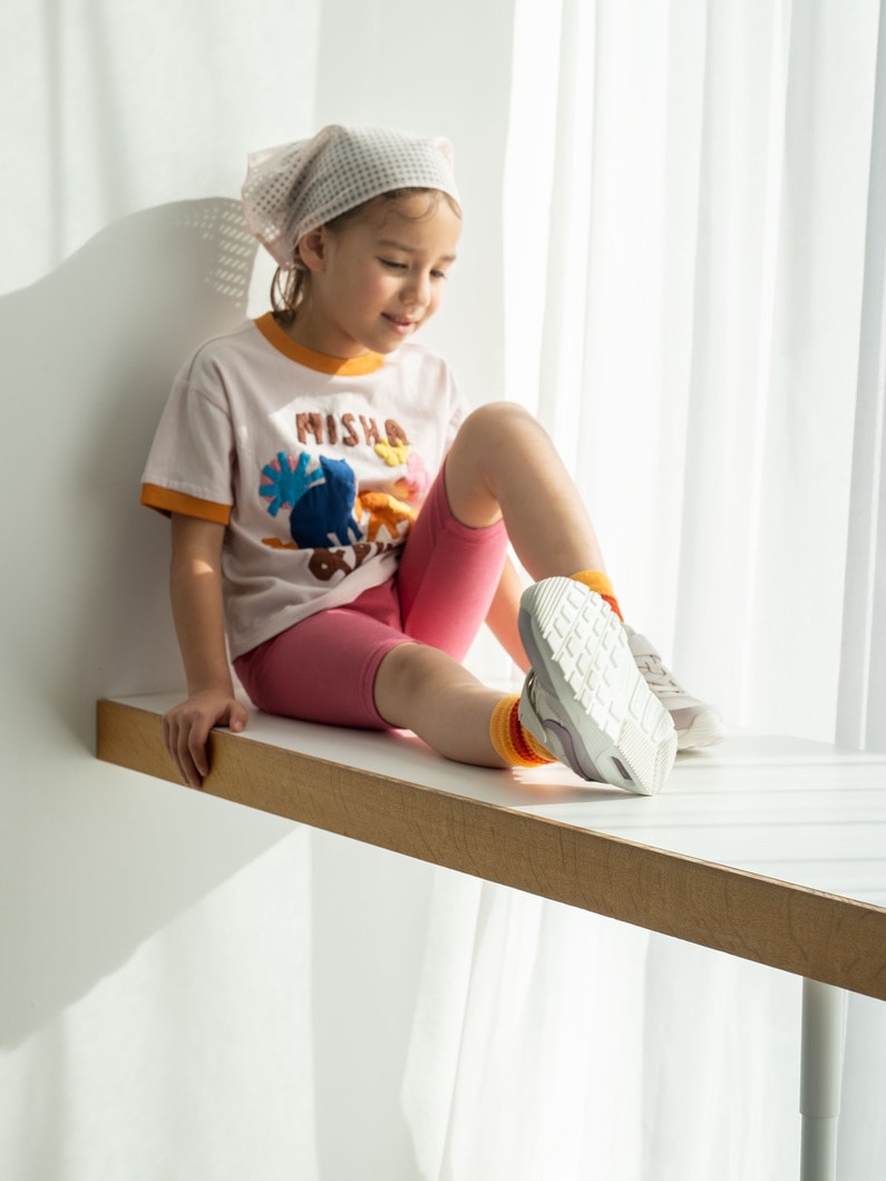 アニマル アップリケ ティー（ライトピンク/2-6Y） 詳細画像 light pink 2