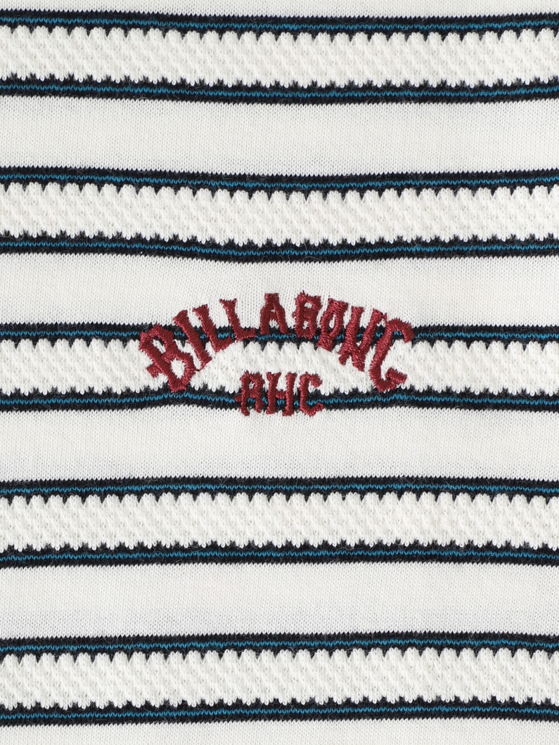 ジャカード ジャージー ストライプ ティー（ホワイト/ブラウン/100-160cm） 詳細画像 brown 4