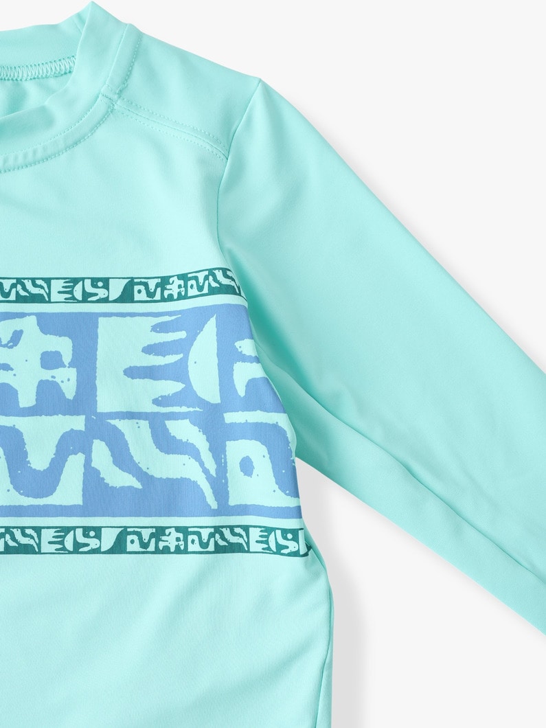 キャプリーン シルクウェイト ロングスリーブ ティー（ライトイエロー/ライトグリーン/12M-5Y） 詳細画像 light yellow 2