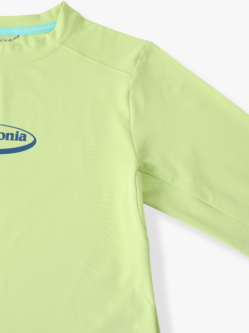 キャプリーン シルクウェイト ロングスリーブ ティー（グリーン/XS-M） 詳細画像 green 2