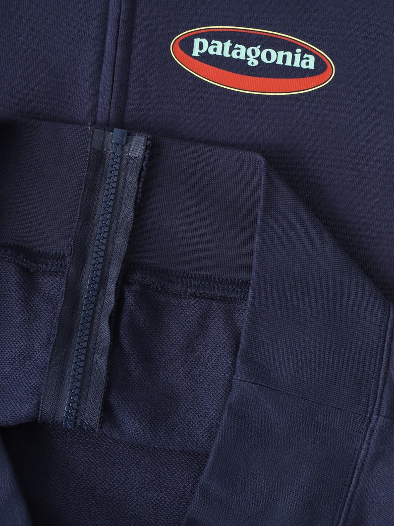 フルジップ フーディー スウェット シャツ（XS-M） 詳細画像 navy 3