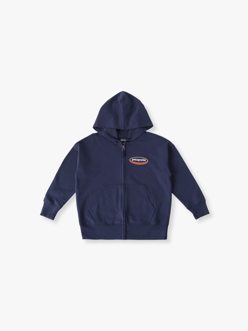 フルジップ フーディー スウェット シャツ（XS-M） 詳細画像 navy 1