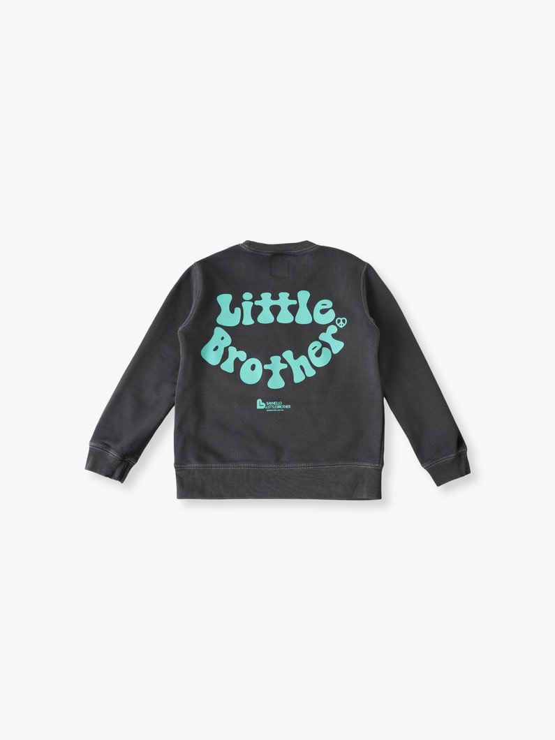ラブ＆ピース スウェット シャツ （110-150cm） 詳細画像 black 1