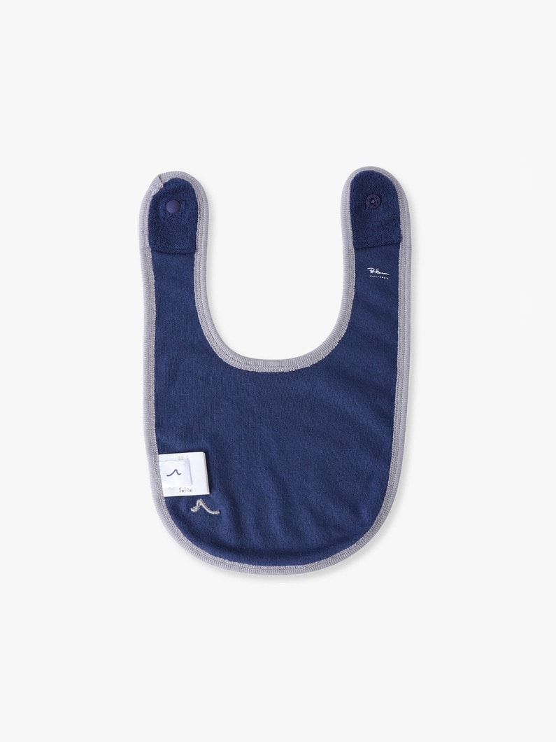 パイル ビブ（ピンク/ネイビー） 詳細画像 pink 1