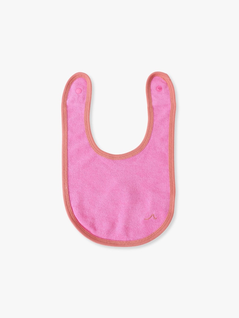 パイル ビブ（ピンク/ネイビー） 詳細画像 pink 4