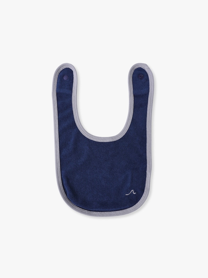 パイル ビブ（ピンク/ネイビー） 詳細画像 navy