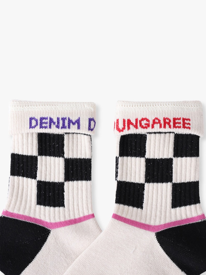 ペニー フラッグ ソックス（13-21cm） 詳細画像 white 3