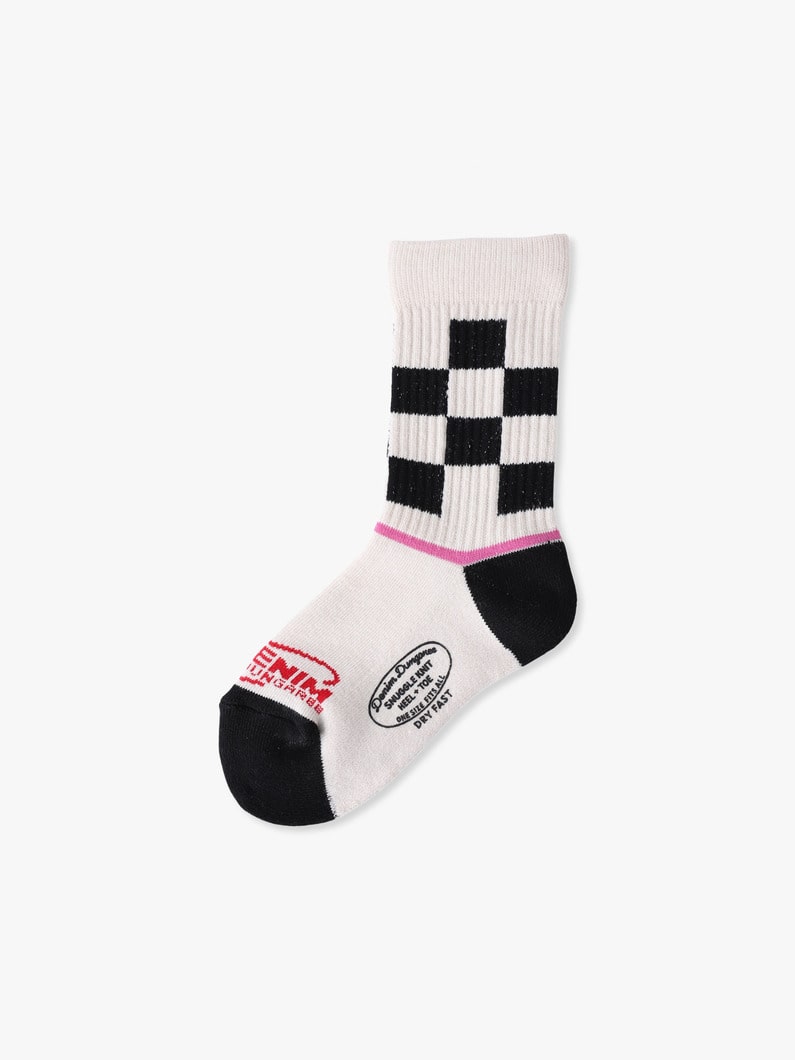 ペニー フラッグ ソックス（13-21cm） 詳細画像 white 1