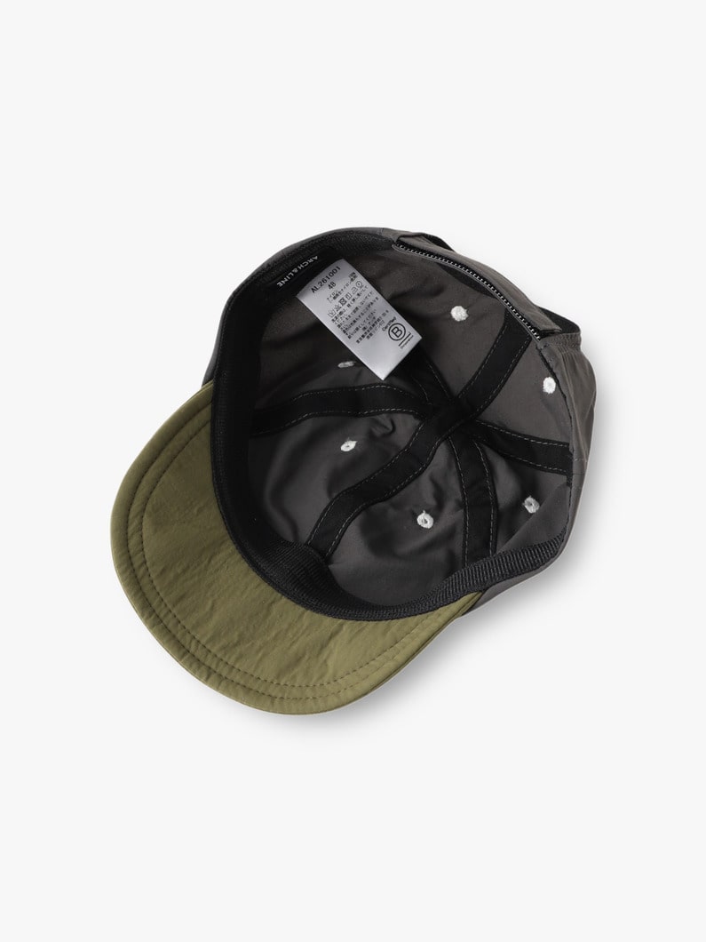 UV カット クレイジー キャップ（ライトグリーン/チャコールグレー） 詳細画像 light green 3