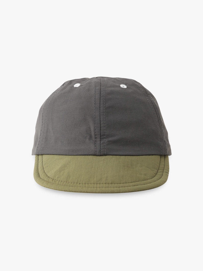 UV カット クレイジー キャップ（ライトグリーン/チャコールグレー） 詳細画像 charcoal gray