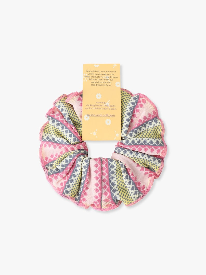 コットン スクランチー（ライトピンク） 詳細画像 light pink 1