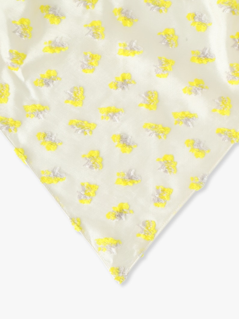トライアングル スカーフ（イエロー/52-54cm） 詳細画像 yellow 3