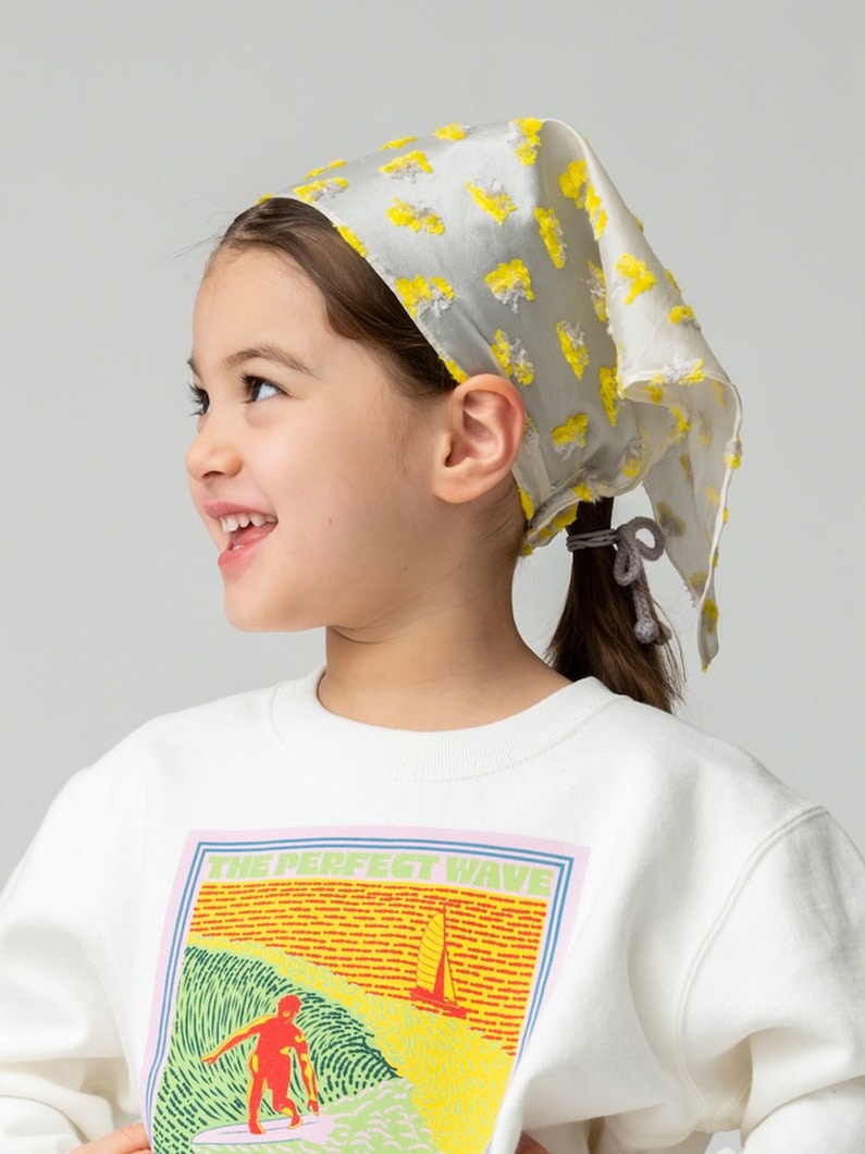 トライアングル スカーフ（イエロー/52-54cm） 詳細画像 yellow 2