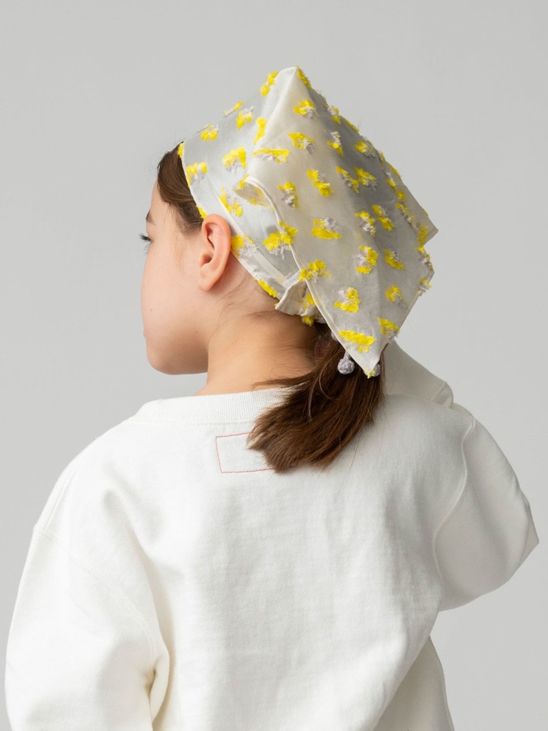 トライアングル スカーフ（イエロー/52-54cm） 詳細画像 yellow 3