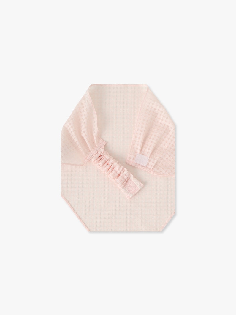 トライアングル スカーフ（ライトピンク/52-54cm） 詳細画像 light pink 2