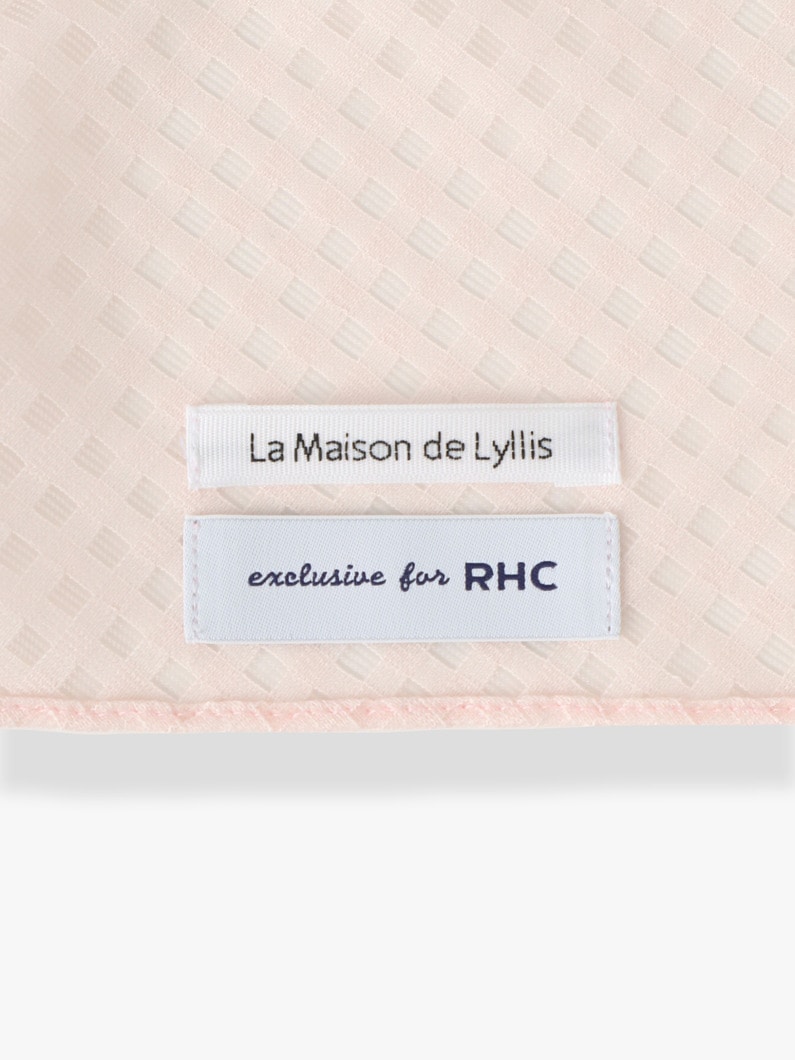 トライアングル スカーフ（ライトピンク/52-54cm） 詳細画像 light pink 4