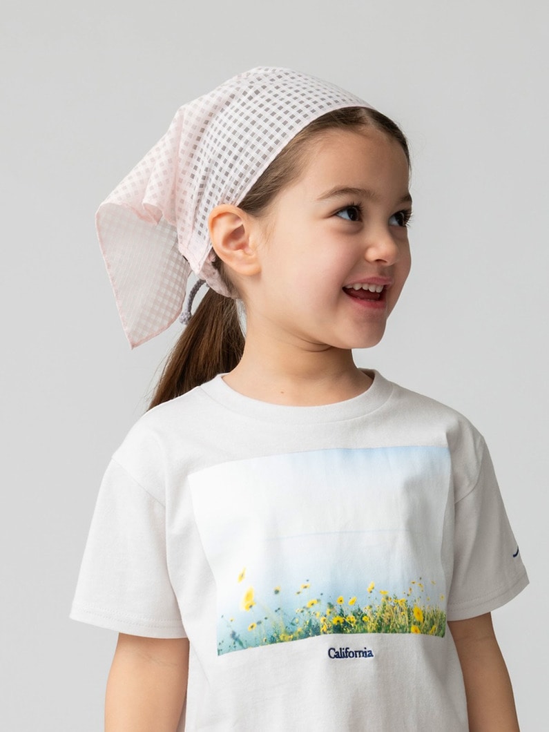 トライアングル スカーフ（ライトピンク/52-54cm） 詳細画像 light pink 1