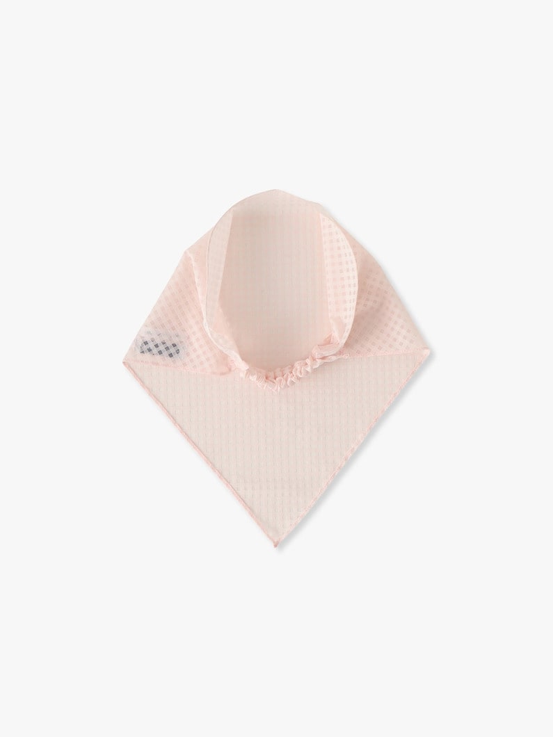 トライアングル スカーフ（ライトピンク/52-54cm） 詳細画像 light pink 2