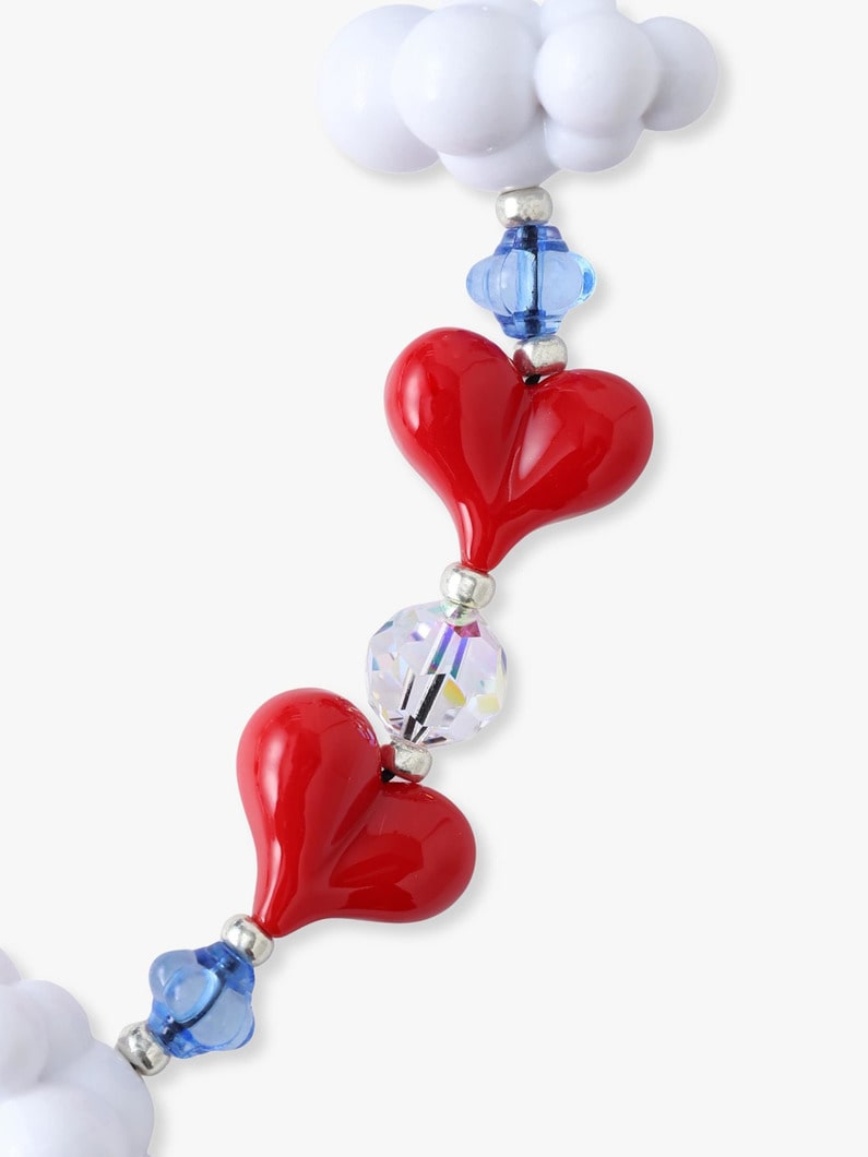 ハート＆クラウド ストラップ（ブルー） 詳細画像 other 1