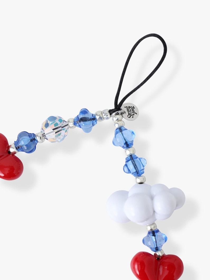 ハート＆クラウド ストラップ（ブルー） 詳細画像 other 2