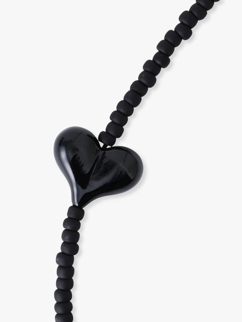 ハート ストラップ（ブラック） 詳細画像 other 1