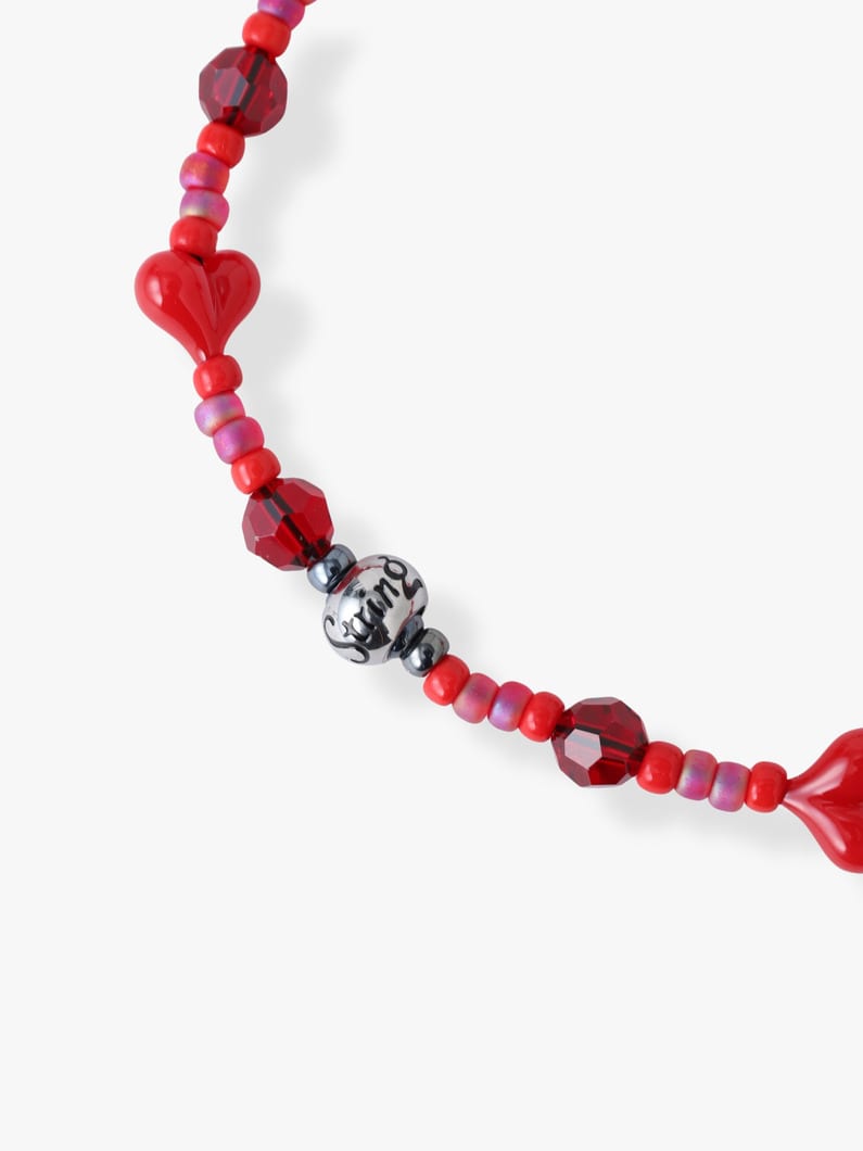 アップル＆ハート ストラップ（レッド） 詳細画像 other 1