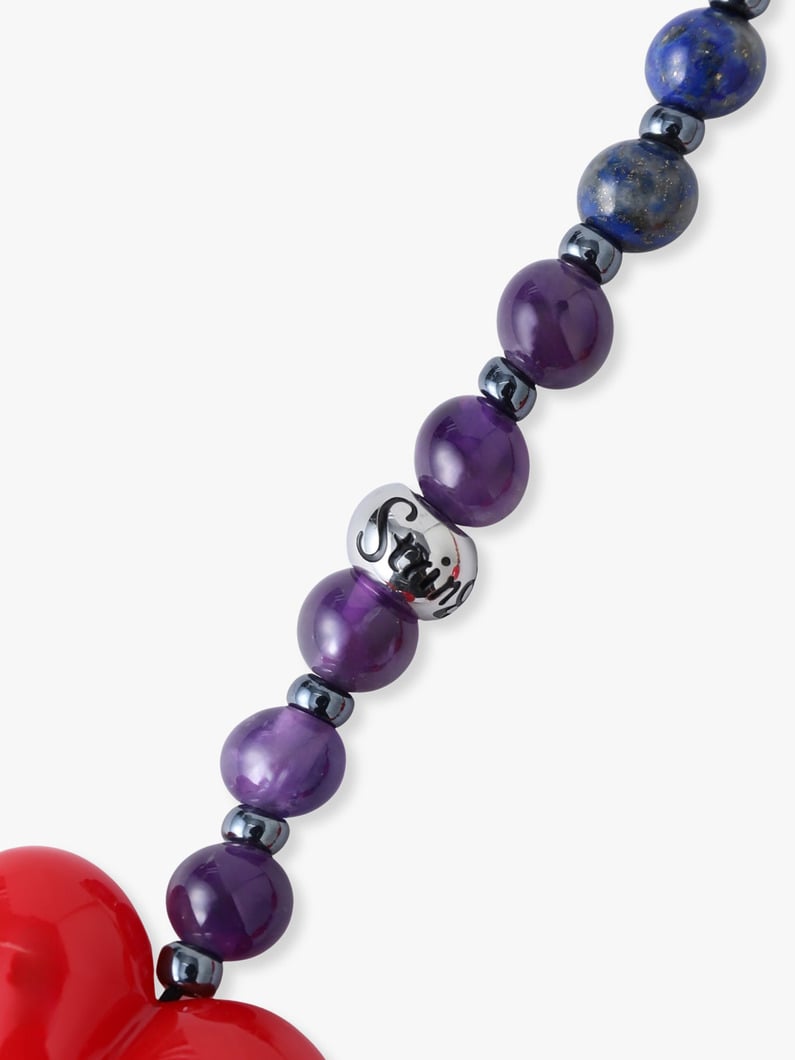 ハート ロング バッグ チャーム（レインボー） 詳細画像 other 2