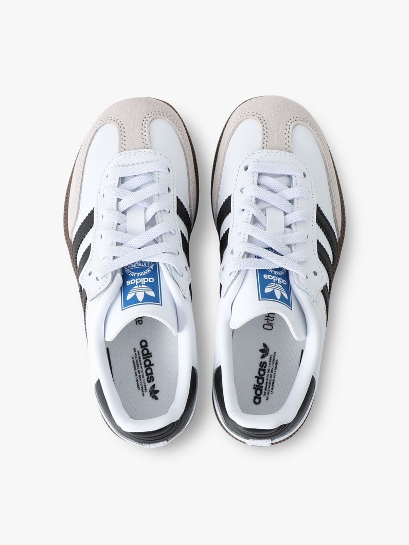 サンバ OG キッズ シューズ（17-19.5cm） 詳細画像 white 4