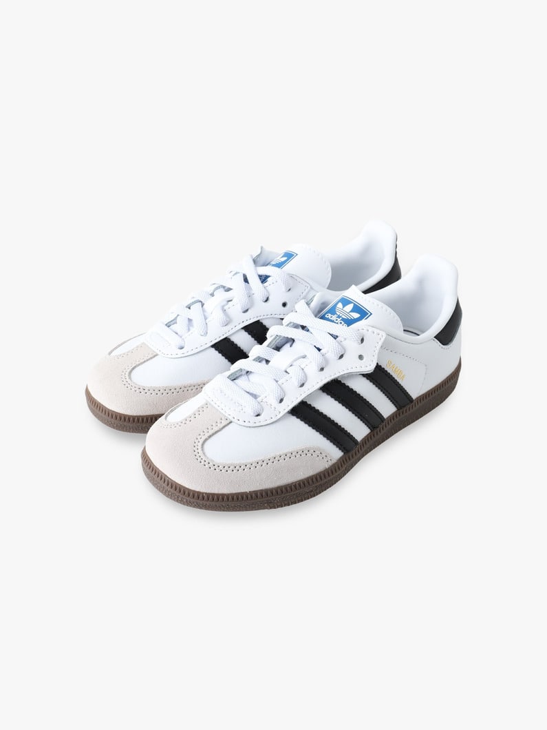 サンバ OG キッズ シューズ（17-19.5cm） 詳細画像 white 1