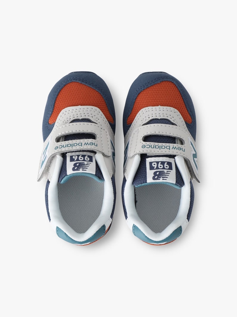 996 フック アンド ループ シューズ（ベージュ/ピンク/グレー/ネイビー/12-16.5cm） 詳細画像 pink 4