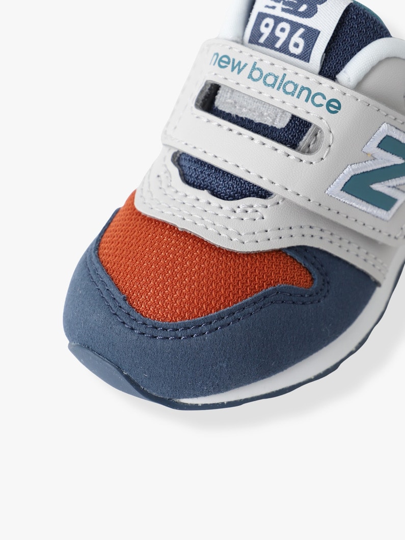 996 フック アンド ループ シューズ（ベージュ/ピンク/グレー/ネイビー/12-16.5cm） 詳細画像 pink 6