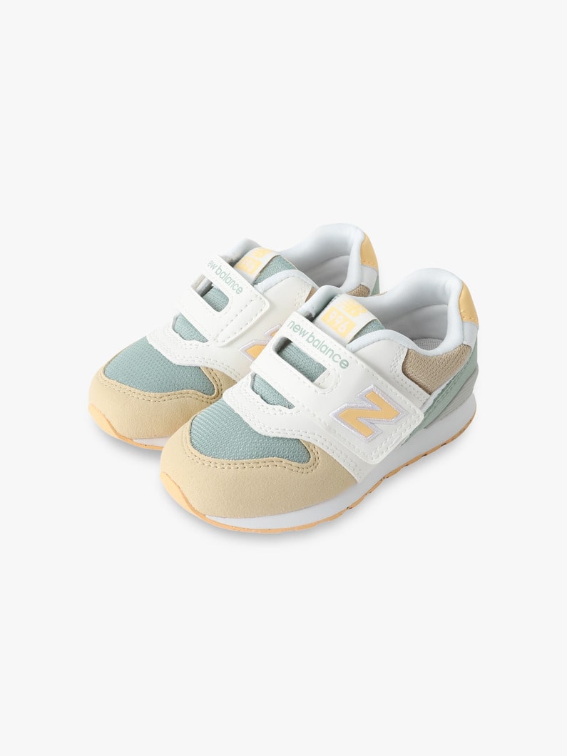 996 フック アンド ループ シューズ（ベージュ/ピンク/グレー/ネイビー/12-16.5cm） 詳細画像 beige